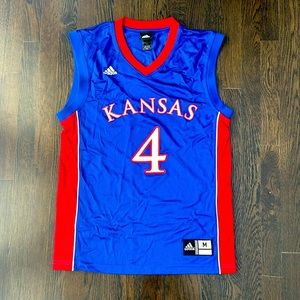 KU 💙❤️ basketball jersey adult medium